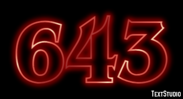 643 Text effect