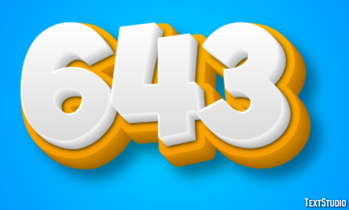 643 Text Effect