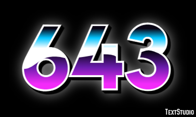 643 Efecto de Texto