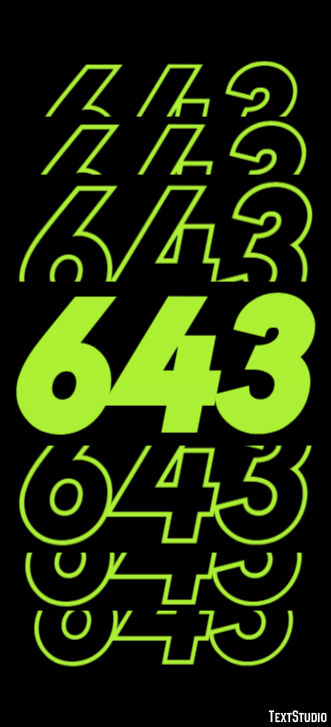 643 Efecto de Texto