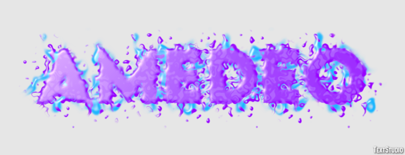 Amedeo Text Effect
