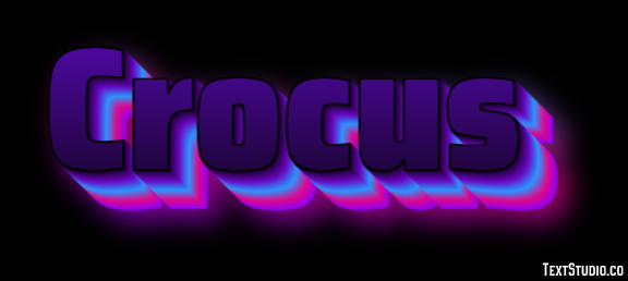 Crocus Metin Efekti