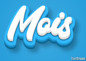 Mois Effet de Texte