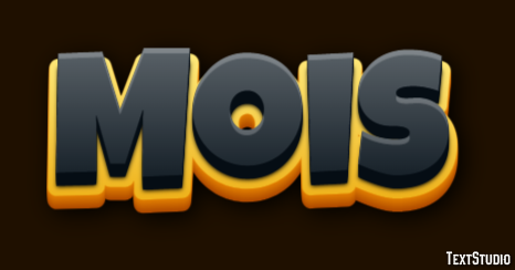 Mois Effet de Texte