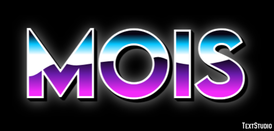 Mois Effet de Texte