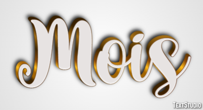 Mois Effet de Texte