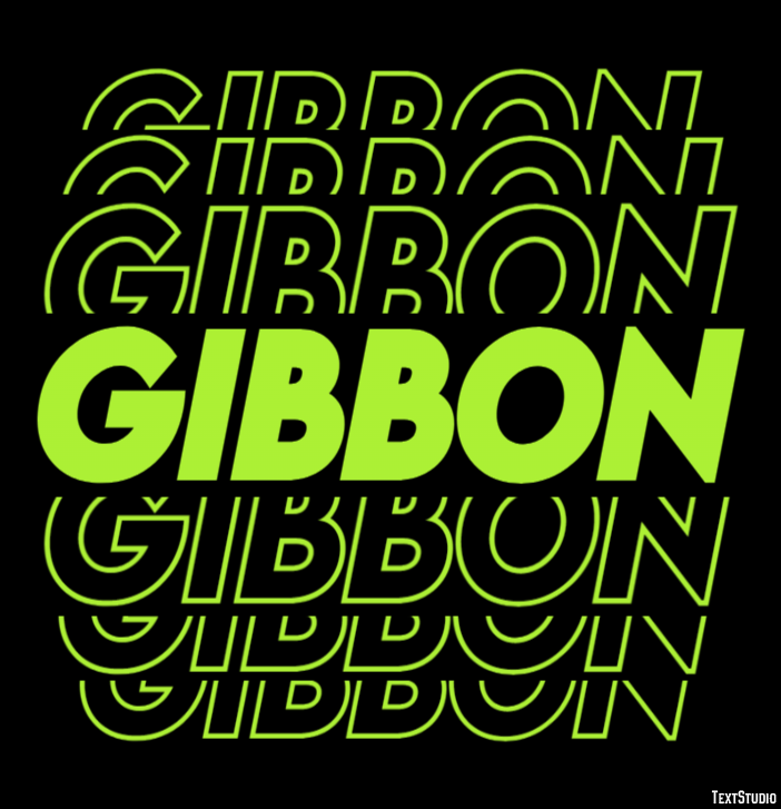 Gibbon Text Effect