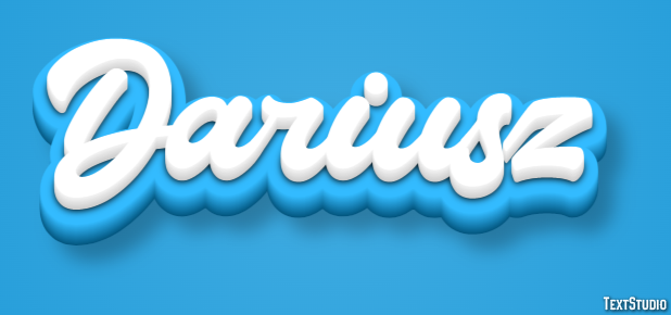 Dariusz Efecto de Texto