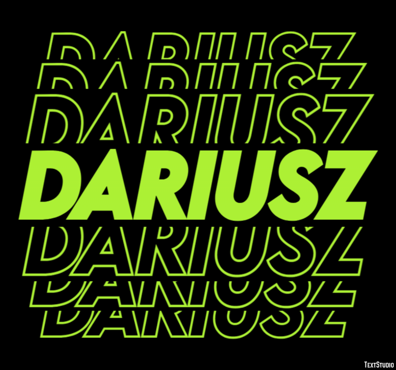 Dariusz Efekt tekstowy