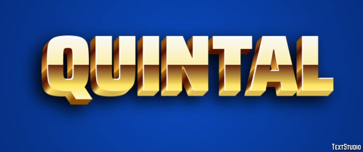 Quintal Texteffekt