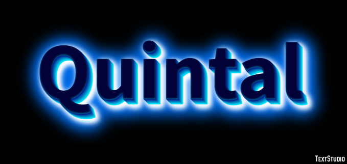 Quintal Effetto testo