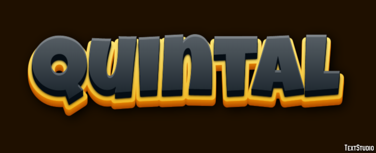 Quintal Texteffekt