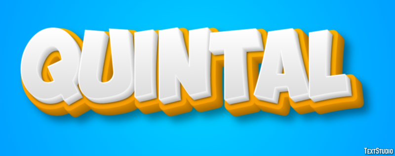 Quintal Texteffekt