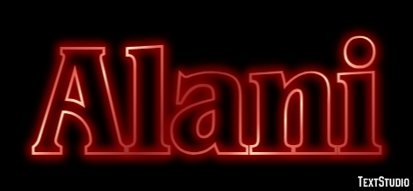 Alani Text Effect