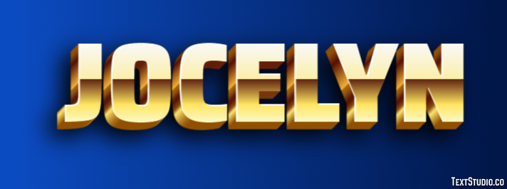 Jocelyn Efecto de Texto