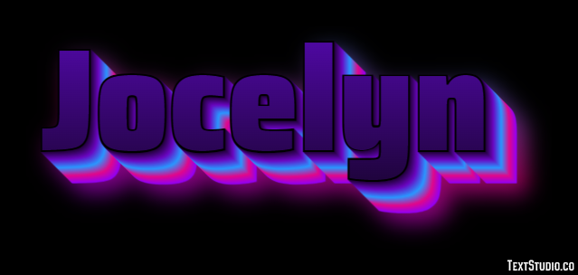 Jocelyn Efecto de Texto