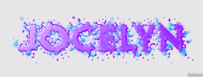 Jocelyn Text effect
