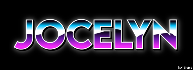 Jocelyn Efecto de Texto