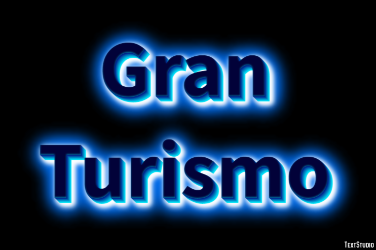 Gran Turismo Текстовый эффект