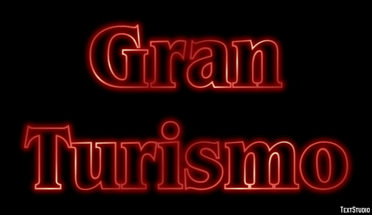 Gran Turismo Текстовый эффект