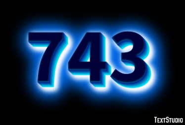 743 テキスト効果
