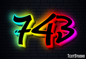 743 テキスト効果