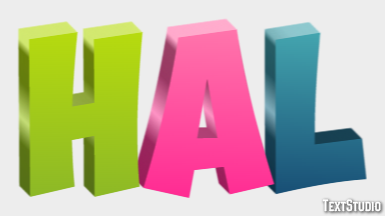 Hal Text Effect