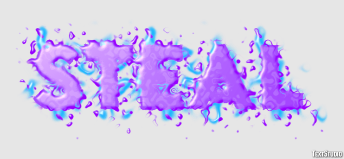 Steal Text Effect