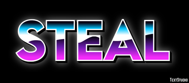 Steal Text Effect