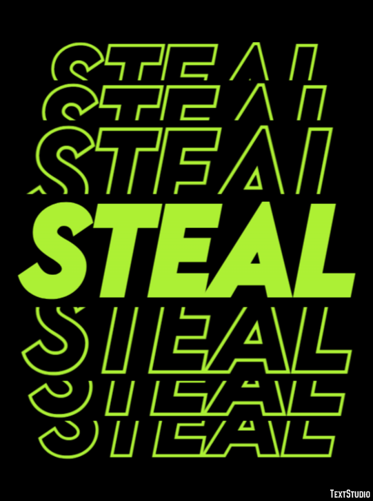 Steal Text Effect