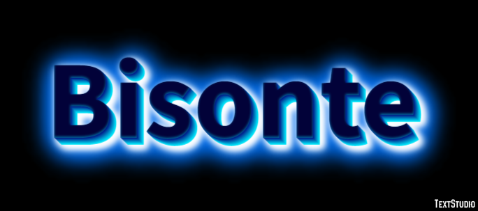 Bisonte テキスト効果