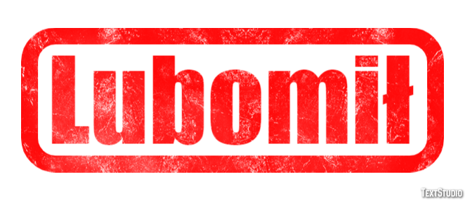 Lubomił Efekt tekstowy