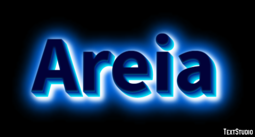 Areia Efeito de texto