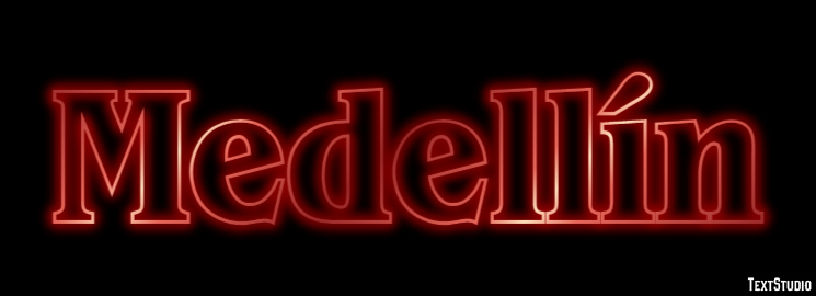 Medellín Efekt tekstowy
