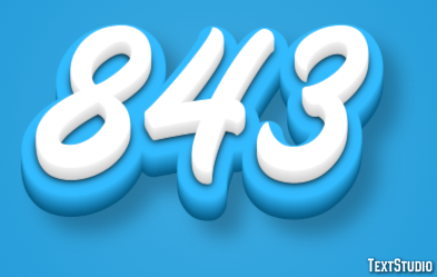 843 Text Effect