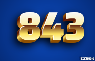 843 Text Effect