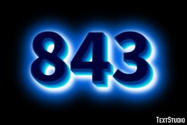 843 Text Effect