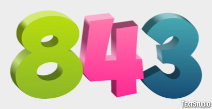 843 Text Effect