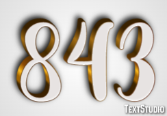 843 Text Effect