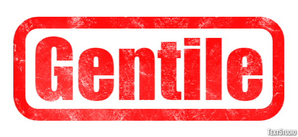 Gentile Effetto testo