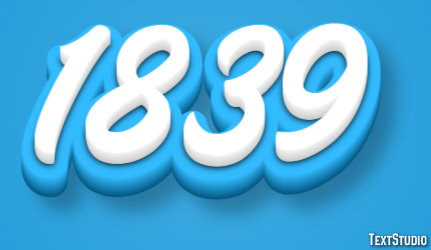 1839 Effet de Texte