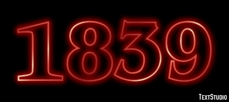 1839 テキスト効果
