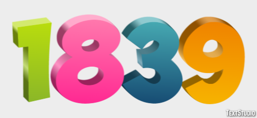 1839 Effetto testo