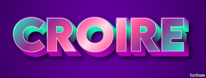 Croire Effet de texte