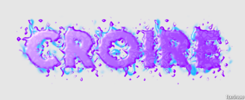 Croire Effet de texte