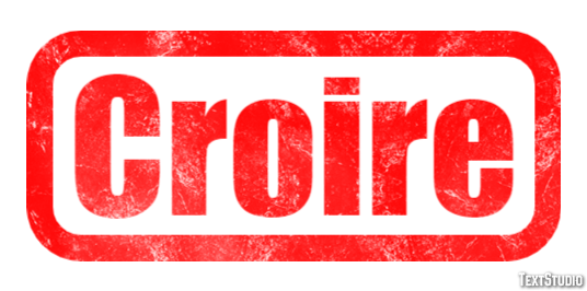 Croire Effet de texte