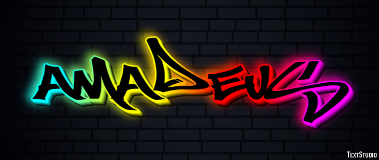 Amadeus Text Effect