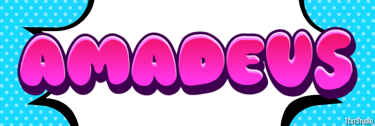 Amadeus Text Effect