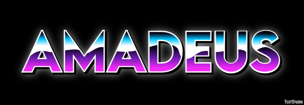 Amadeus Text Effect