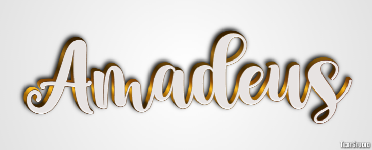Amadeus Texteffekt
